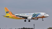Cebu Pacific dengan on time arrival mencapai 65,53% Foto: flickr/Alan Wilson