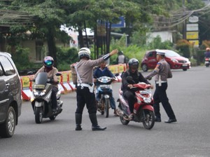 Operasi Patuh Menumbing di Babel Sasar Area Kantor Pemerintahan, TNKB Dicek