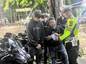 Polisi Situbondo Gandeng Komunitas Motor Kampanyekan Tertib Lalu Lintas