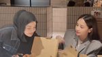 Reaksi Nagita Slavina dan Istri Juragan 99 Cicip Donat Pinkan Mambo