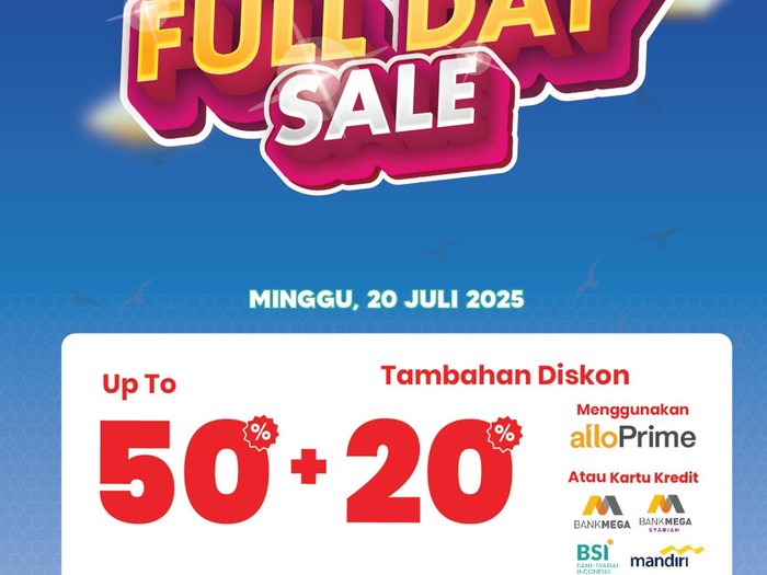 Transmart Full Day Sale 20 Juli 2025