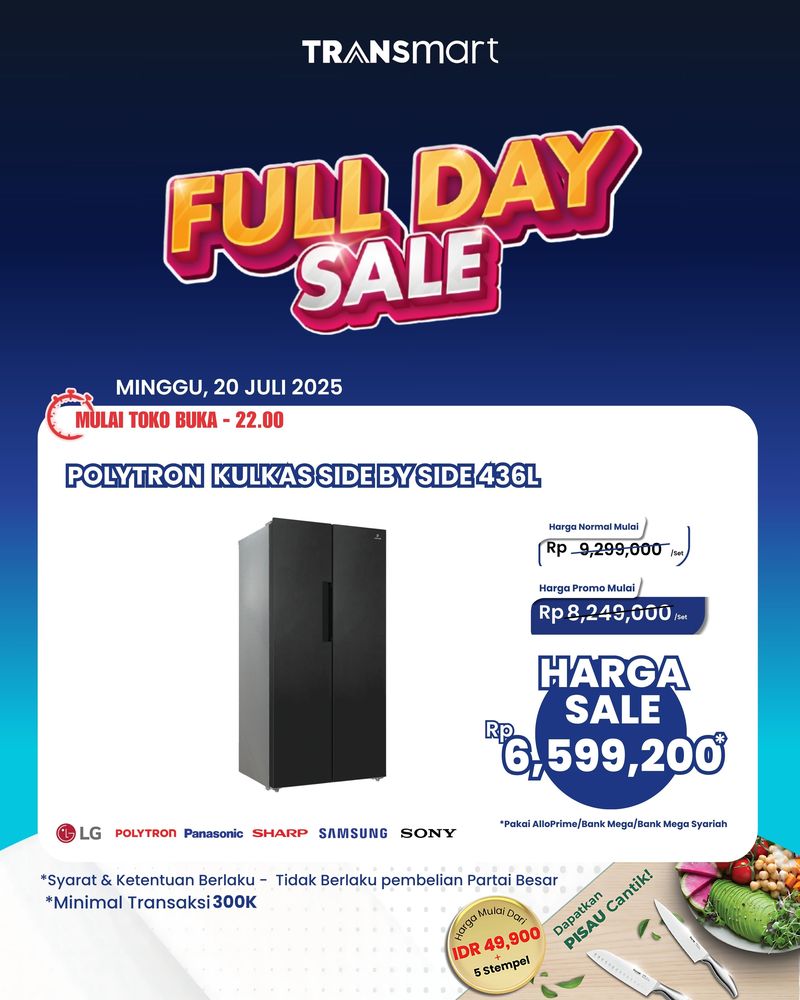 Transmart Full Day Sale 20 Juli 2025