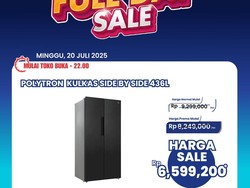 Kulkas 436L Hemat Besar di Transmart Full Day Sale, Yuk Dibeli!