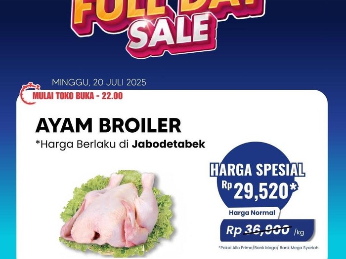 Transmart Full Day Sale- daging ayam