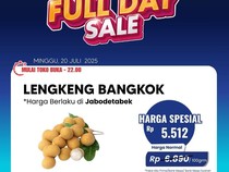 Lengkeng Bangkok & Leci Harga Miring Cuma di Transmart Full Day Sale