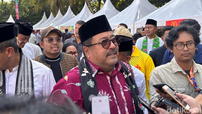 Wagub DKI Jakarta Rano Karno (Brigitta Belia/detikcom)
