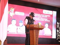 Wagub Jambi Lepas Kontingen KORMI Menuju Fornas VIII di NTB