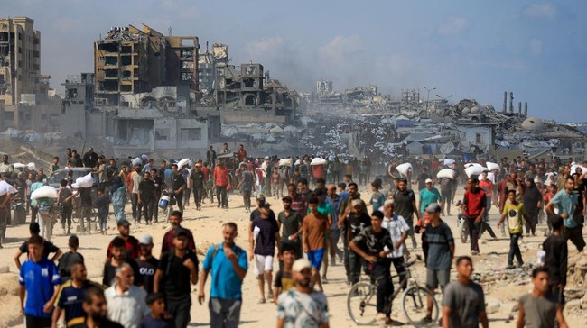 Israel Semakin Menjadi-jadi, Warga Gaza Cari Bantuan Ditembaki