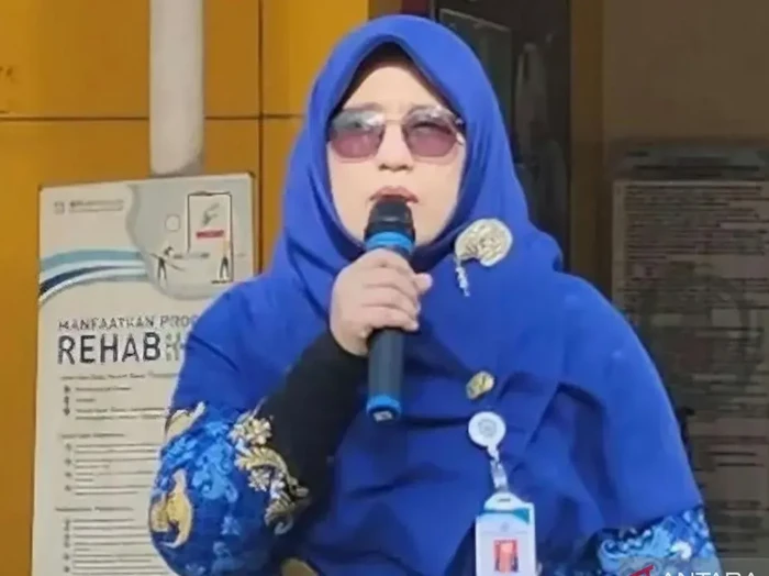 Direktur RSUD Cabangbungin, Kabupaten Bekasi Erni Herdiani. ANTARA/Pradita Kurniawan Syah.
