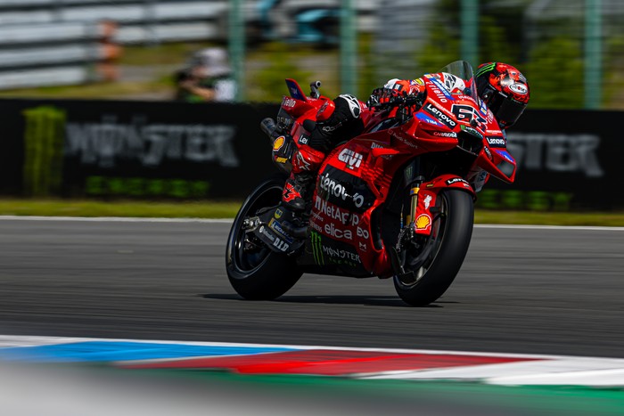Francesco Pecco Bagnaia di MotoGP Ceko 2025