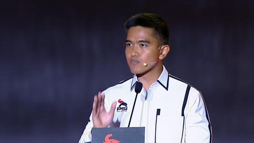 Ketua Umum PSI Kaesang Pangarep (dok. YouTube PSI)