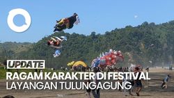 Video: Meriahnya Festival Layang-layang di Pantai Dlodo Tulungagung