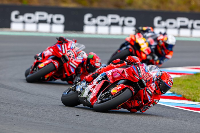Marc Marquez di MotoGP Ceko 2025.