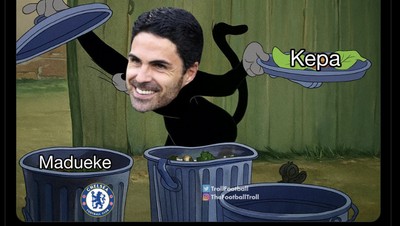 Meme Arteta Doyan Tampung Pemain Buangan dari Chelsea