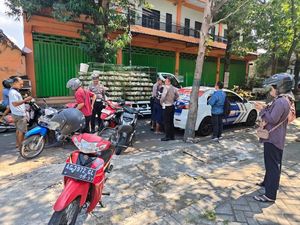 Puluhan Pemotor Lawan Arah di Nganjuk Terjaring Operasi Patuh Semeru