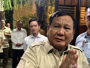 40 Menit Bertemu Jokowi, Prabowo Cerita soal Perundingan Uni Eropa dan Trump