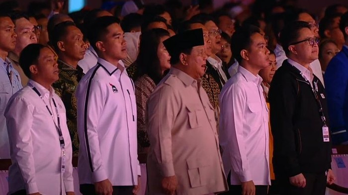 Presiden Prabowo menghadiri Kongres PSI di Solo (dok. YouTube PSI)