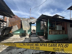 Puluhan Rumah di Medan Terbakar, 4 Warga Terluka