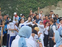 Selvi Ananda hingga Menteri PPPA Main Ular Naga Bareng Anak-anak di CFD