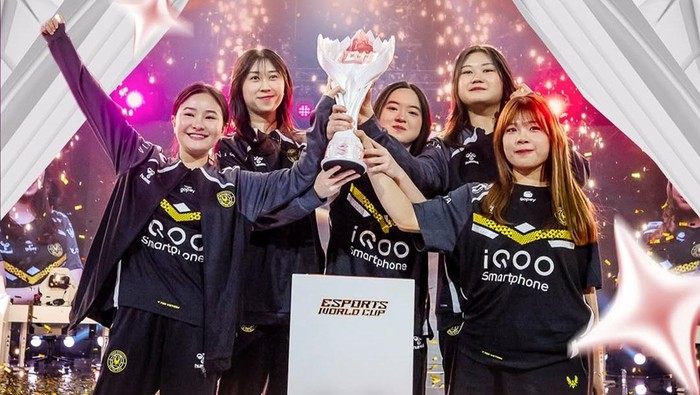 Salah satu wakil Indonesia di kompetisi esports MLBB Womens Invitational (MWI) 2025, Team Vitality, berhasil meraih gelar juara. Titel tim Mobile Legends wanita terkuat ini berhasil diperoleh, setelah membantai Gaimin Gladiators 4-0 di grand final.