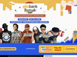 Galau Bareng Denny Caknan di Allo Bank Festival 2025 Bandung