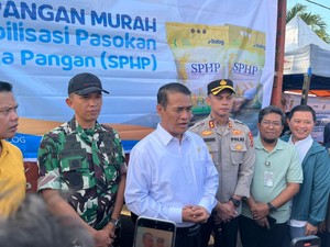 Bulog Sulselbar Gelar Pangan Murah di Majene, Mentan Yakin Harga Segera Turun