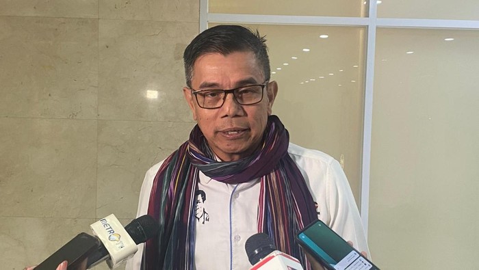 Anggota Komisi III DPR RI Hinca Panjaitan (Dwi/detikcom)