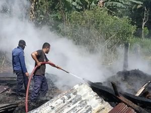 Kebakaran Kandang Sapi di Bone Tewaskan Pemiliknya Diduga karena Bakar Sampah