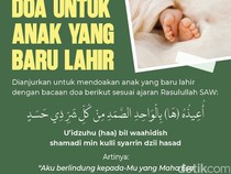 Bacaan Doa untuk Anak yang Baru Lahir, Yuk Amalkan