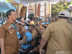 Gubernur Luthfi-Sejumlah Menteri Tiba di Lokasi Peluncuran Kopdes Merah Putih