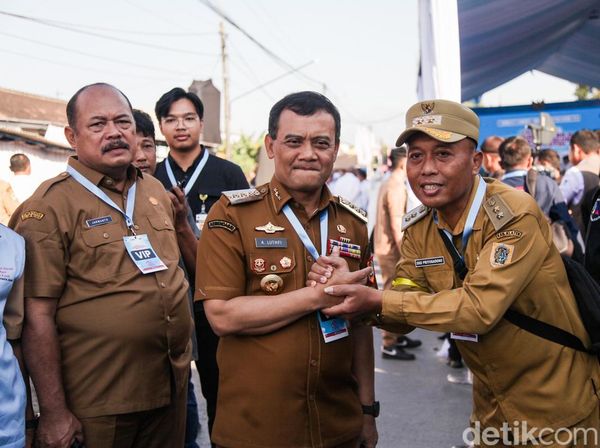 Gubernur Jateng Luthfi Tiba di Lokasi Peluncuran Kopdes Merah Putih