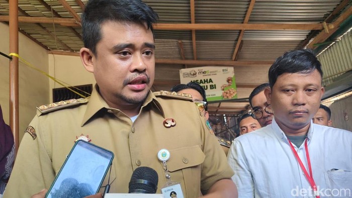 Gubernur Sumut Bobby Nasution (Arfah/detikcom)