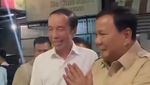 Momen Hangat Prabowo, Jokowi, dan Gibran Saat Makan di Bakmi Jowo Bu Citro