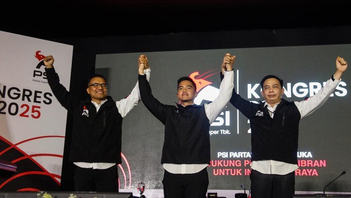 Ketua Umum Partai Solidaritas Indonesia (PSI), Kaesang Pangarep mengungkapkan kongres I berjalan dengan lancar.