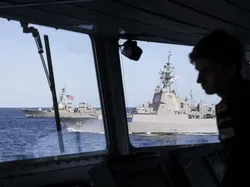 Kapal Induk Canggih Amerika dan Inggris Berkeliaran di Laut Timor