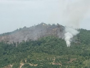 Kapolda Riau Pantau Hotspot di Kampar Kiri Via Udara, Begini Kondisinya
