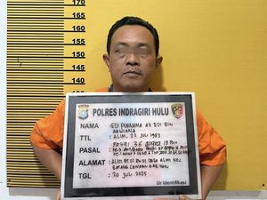 Jual Hutan Jadi Kebun Sawit, Kepala Desa di Inhu Jadi Tersangka