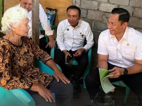 Kepala Kantor Wilayah BPN Provinsi Jawa Tengah, Lampri, saat meninjau Ralali dan saat mendampingi Menteri AHY.