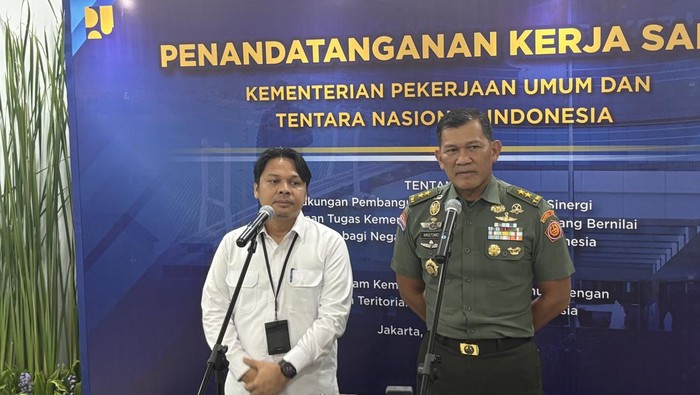 Kerja sama Kementerian PU dan TNI