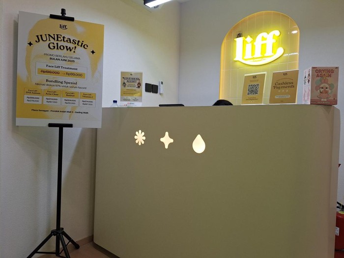 Liff Facial Studio Liff Facial Studio di Mall Kelapa Gading, Jakarta Utara.