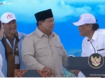 Video Prabowo Sapa Bambang Pacul di Peluncuran Kopdes: Korea Bukan?
