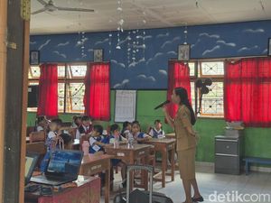 MPLS di Klungkung: Sekolah Sepi Murid, Siswa Diantar Bapak ke Sekolah