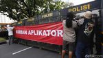 Ojol Demo di Patung Kuda, Tuntut Keadilan Tarif dan UU Transportasi Online