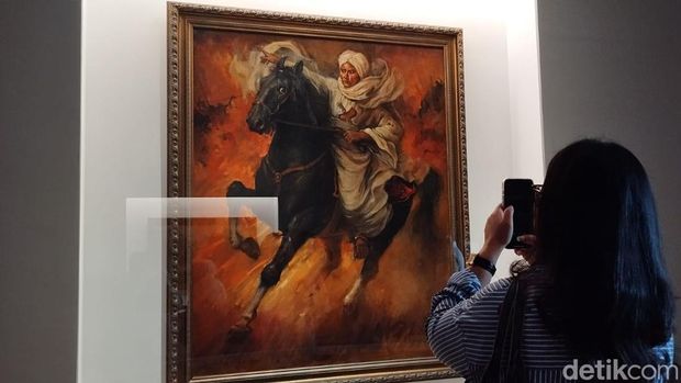 Pameran Seni Nyala: 200 Tahun Perang Diponegoro digelar di Galeri Nasional Indonesia mulai 22 Juli-15 September 2022.