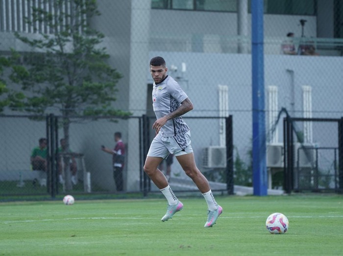 Para pemain Persib Bandung di Thailand.