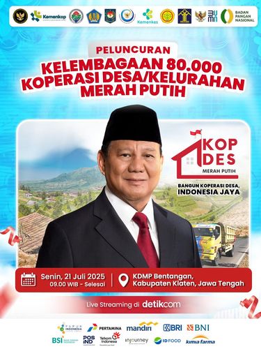 Peluncuran Kopdes Merah Putih