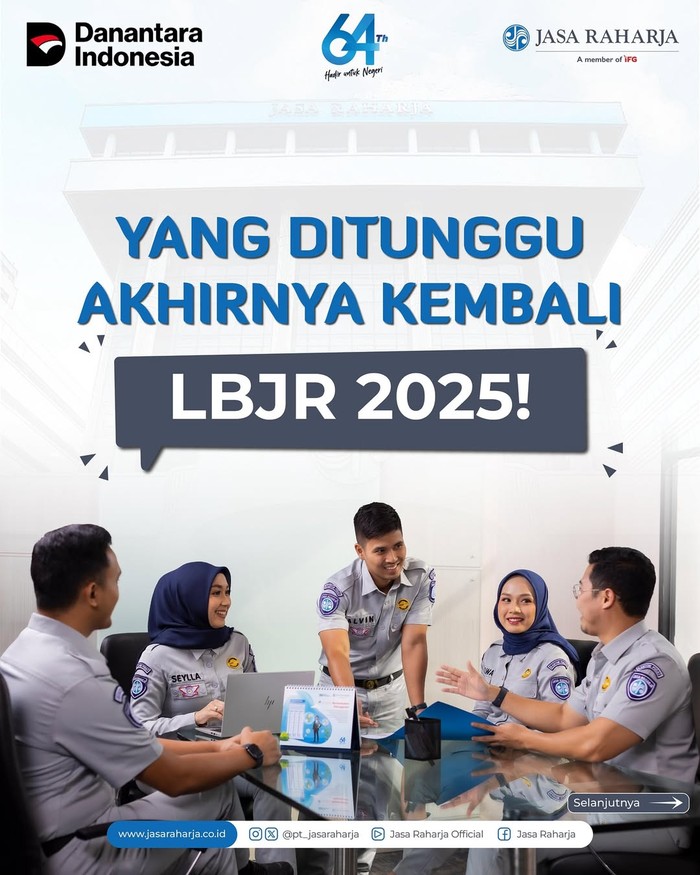 Pendaftaran magang LBJR Jasa Raharja 2025.