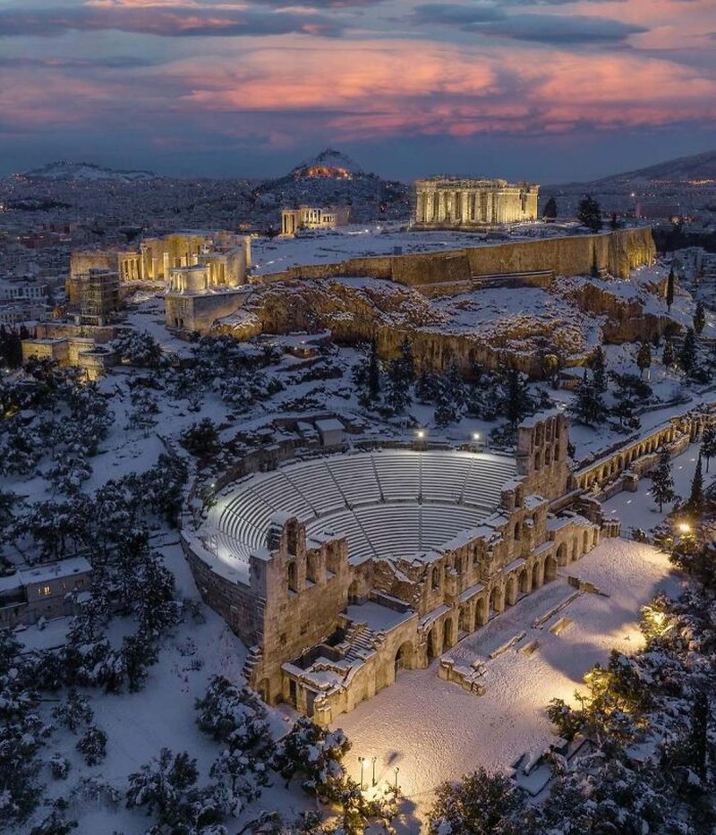 Potret landmark dunia dari sudut tak biasa