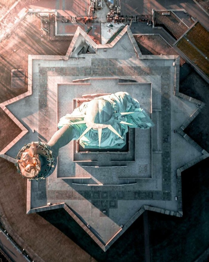 Potret landmark dunia dari sudut tak biasa