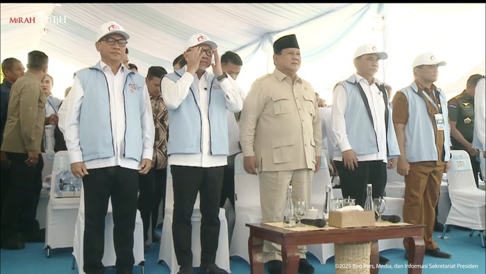 Prabowo di Acara Peluncuran Kopdes Merah Putih